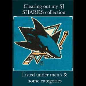 Selling my SAN JOSE SHARKS hockey NHL collection